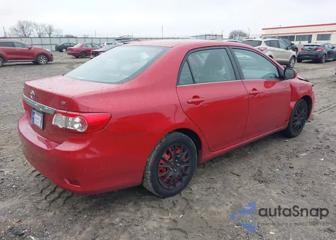 2013 Toyota Corolla Le from USA, damaged, VIN 5YFBU4EE8DP186777